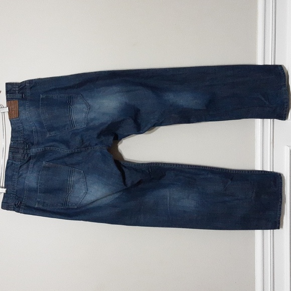 Jordan Craig blue denim Jeans men's 42X32 straight fit - Picture 3 of 7
